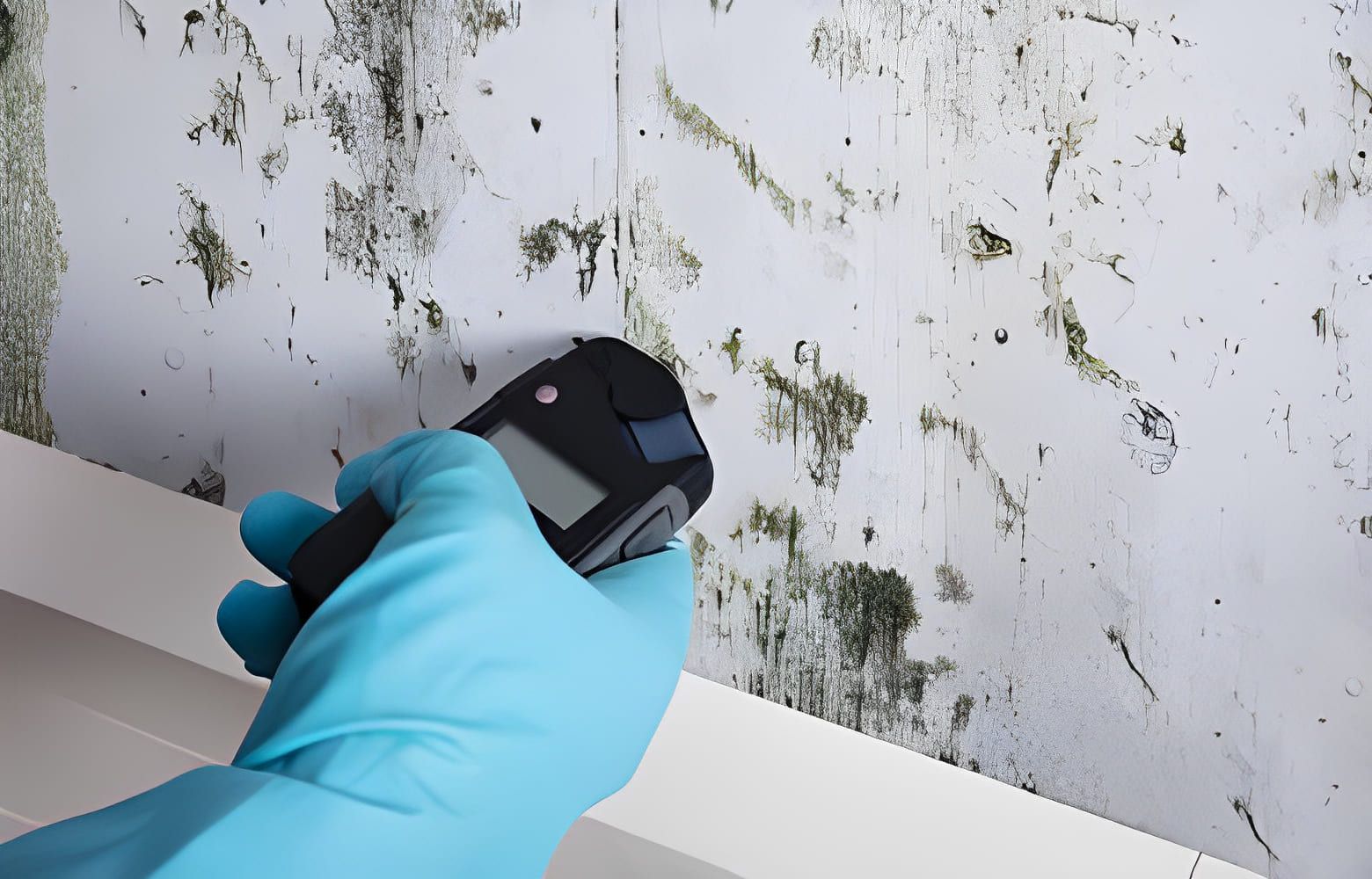 Testing for mold in a home